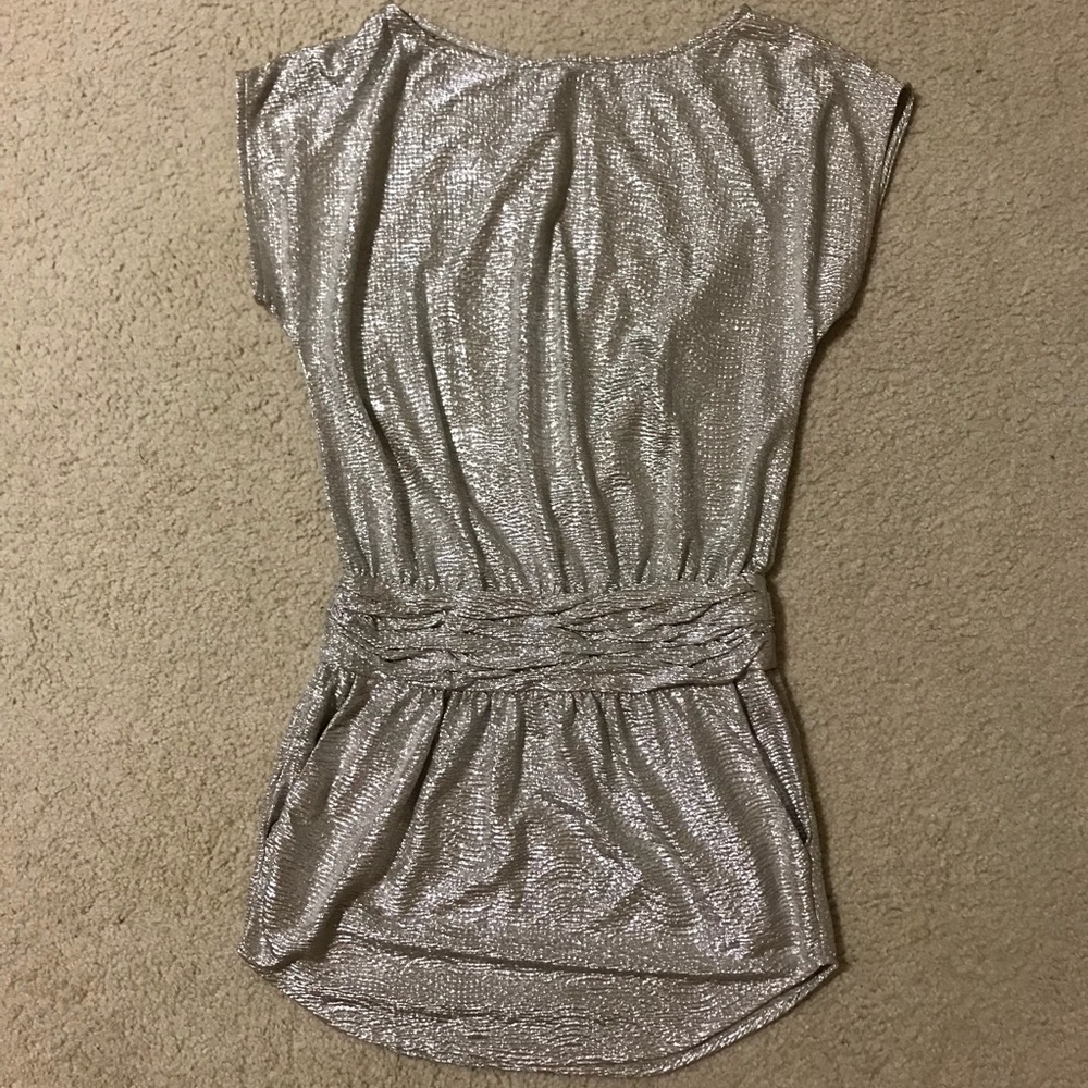 BCBGeneration metallic dress size 0